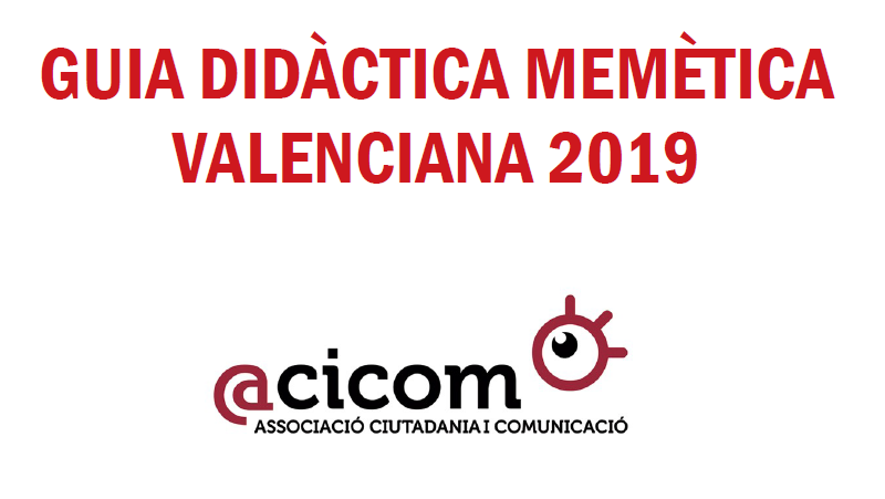 Guia Didàctica Memètica Valenciana 2019